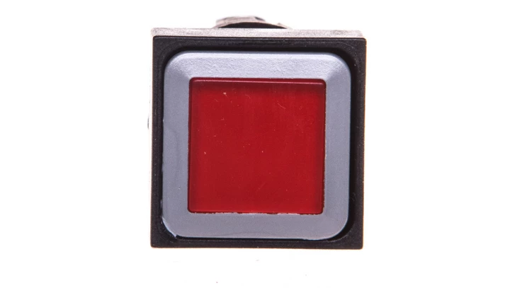 Napęd przycisku czerwony z podświetleniem z samopowrotem Q18LT-RT 089776