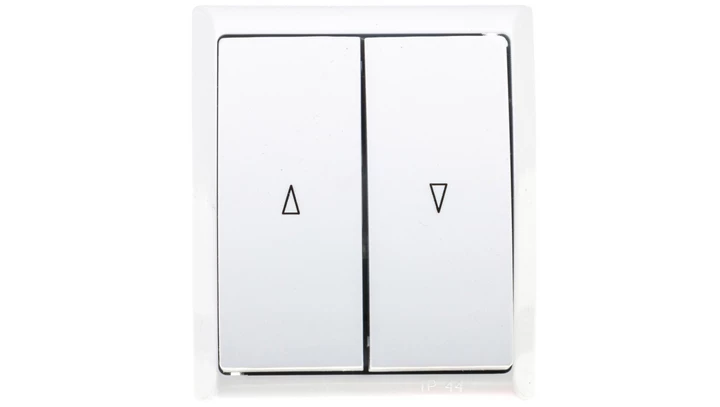 FALA Łącznik hermetyczny żaluzjowy IP44 biały ŁNH-7H/00