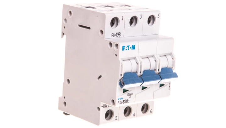 Wyłącznik nadprądowy 3P B 20A 10kA AC PLSM-B20/3-MW 242449