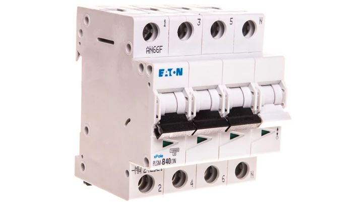 Wyłącznik nadprądowy 3P+N B 40A 10kA AC PLSM-B40/3N-MW 242521