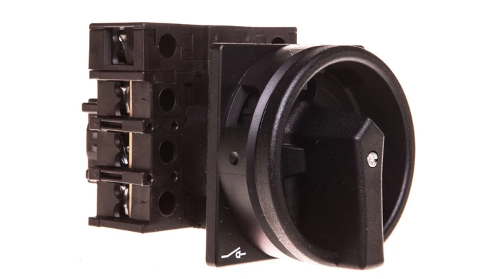 Łącznik krzywkowy 0-1 3P+N 25A do wbudowania P1-25/EA/SVB-SW/N 083960