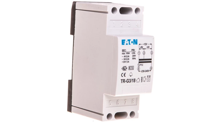 Transformator dzwonkowy 230/(4-8-12)V 2-2-1,5A TR-G3/18 272483