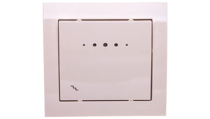 KIER Łącznik schodowy z podświetleniem beżowy ŁP-3WS/01