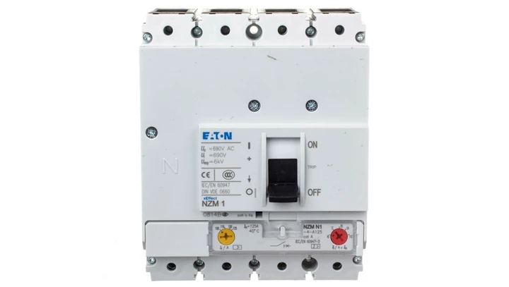 Wyłącznik mocy 125A 4P 50kA NZMN1-4-A125 265821