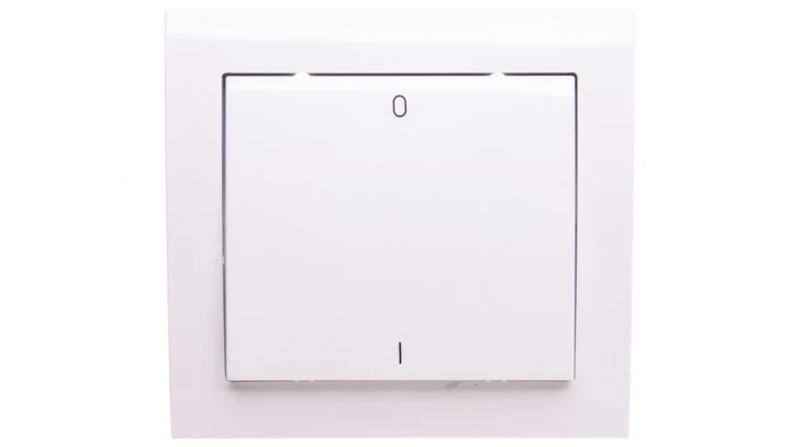 KIER Łącznik podwójny biały ŁP-11W/00