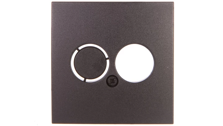 Berker B1/B5/B7 GLAS Plakietka do gniazda głośnikowego z płytką nośną do przyłaczy miniaturowych antracytowa 11961606