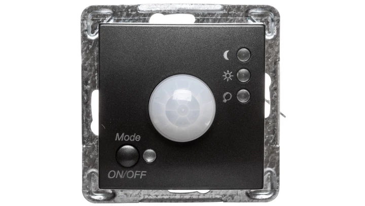 IMPRESJA Elektroniczny czujnik ruchu antracyt ŁP-16Y/m/50