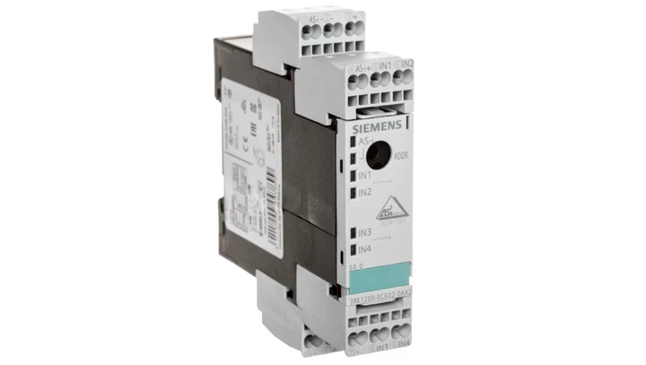 Moduł wejść cyfrowych 4 wejścia 2A PNP 2/3-przewodowe AS-INTERFACE 3RK1200-0CG02-0AA2