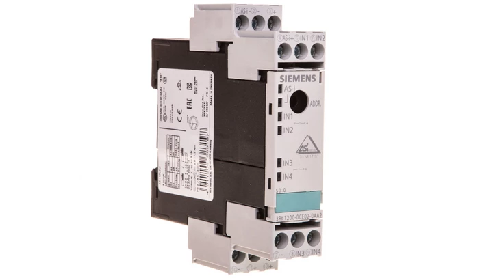 Moduł wejść cyfrowych 4 wejścia 2A PNP 2/3-przewodowe AS-INTERFAC 3RK1200-0CE02-0AA2