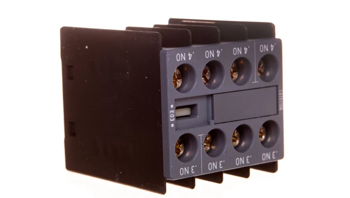 Styki pomocnicze 4Z montaż czołowy S00 do S3 przył śrubowe SIRIUS 3RH2911-1FA40