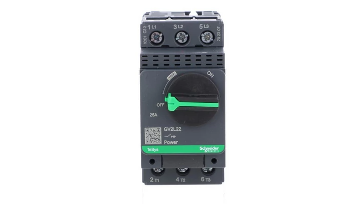 TeSys Deca Wyłącznik silnikowy 3P 11kW 25A GV2L22