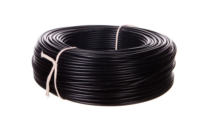 Przewód instalacyjny H07V-K (LgY) 4 czarny /100m/