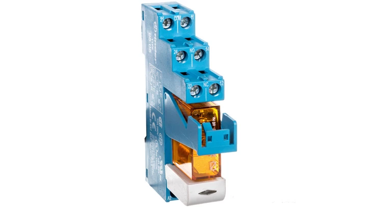 Przekaźnikowy moduł sprzęgający 1P 16A 24V AC na szynę DIN 48.61.8.024.0060SPA