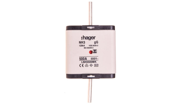 Wkładka bezpiecznikowa NH3 500A 500V gG LNH3500MK