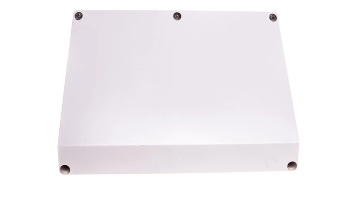 Panel przyłączeniowy Enystar 270x180x163mm IP65 bez gniazd i przycisków szary FP CB 210 68000138
