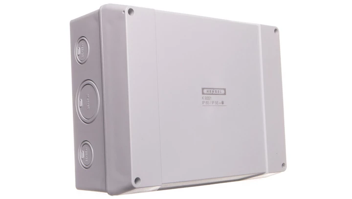 Puszka n/t 210mm 260x 117mm IP65 tworzywo szary K 9351 60001009