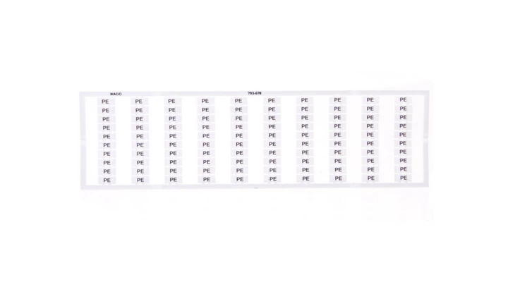 Oznaczniki WMB 100x PE 793-678 /5szt./