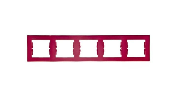 Sedna Ramka pięciokrotna pozioma czerwona SDN5800941