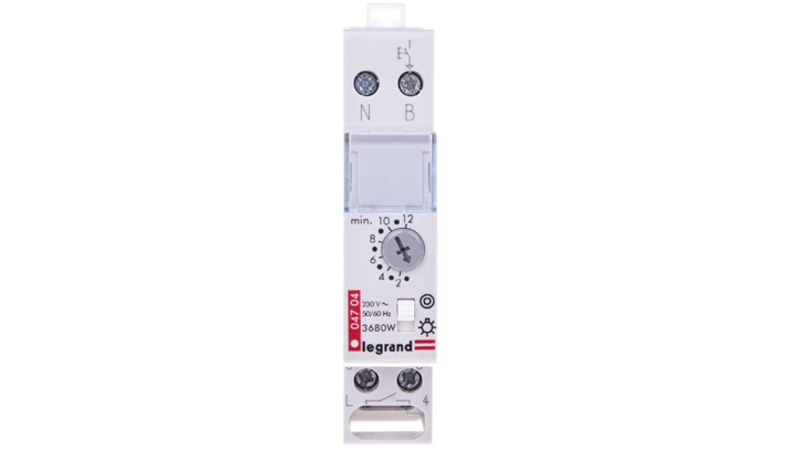 Automat schodowy 16A 1Z 0,5-12min wielofunkcyjny 004704