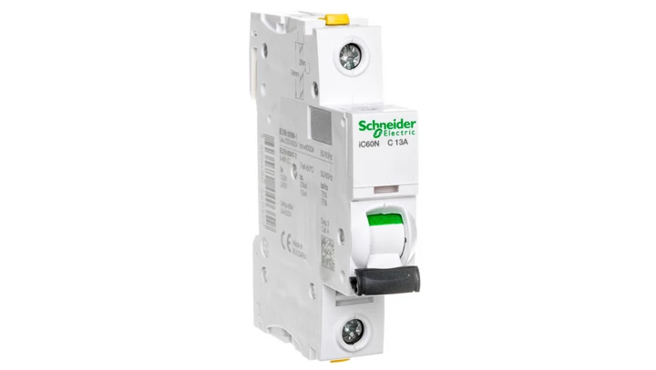Wyłącznik nadprądowy 1P C 13A 6kA AC iC60N-C13 A9F04113