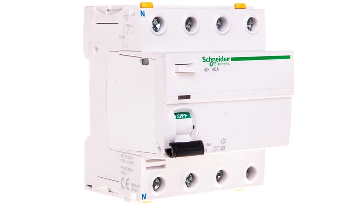 Wyłącznik różnicowoprądowy 4P 40A 0,03A typ SI iID A9Z31440