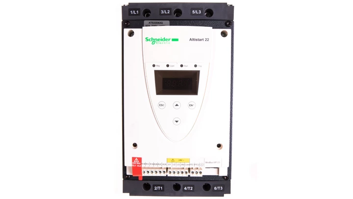 Softstart 3-fazowy 230-440VAC 62A 15/30kW 230/400V Altistart ATS22D62Q
