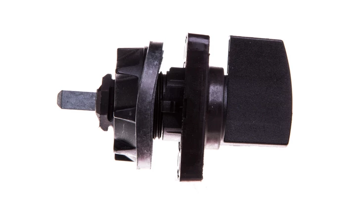 Napęd ręczny obrotowy do przełącznika krzywkowego 45x45mm czarny KDC1H