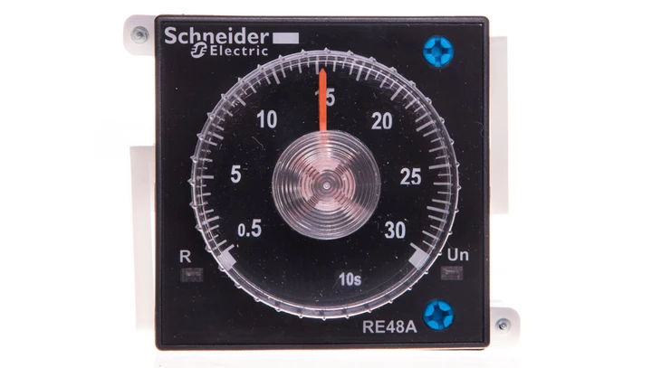 Przekaźnik czasowy 2P 10A 0,02sek-300h 24-240V AC/DC opóźnione załączenie RE48ATM12MW