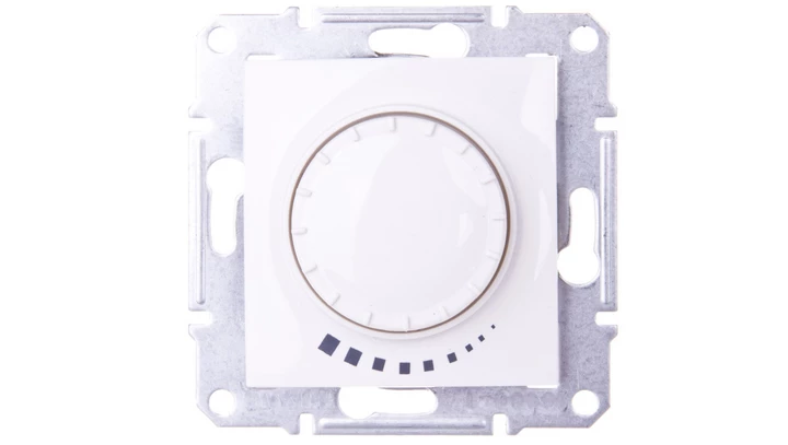 Sedna Ściemniacz przyciskowo-obrotowy 60-500VA kremowy SDN2200523