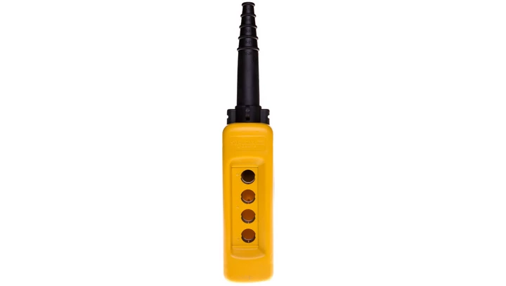 Obudowa kasety 4-otworowa 22mm żółta IP65 XACA04