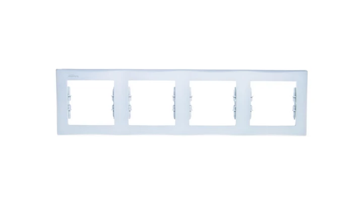 Sedna Ramka poczwórna pozioma szara SDN5800733