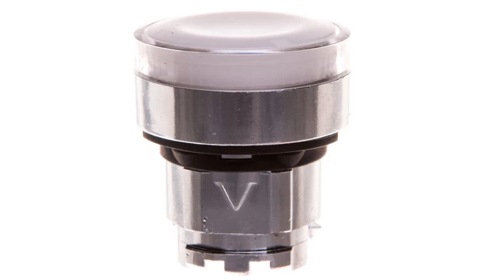 Napęd przycisku biały z podświetleniem z samopowrotem ZB4BW31