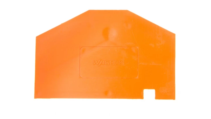 Ścianka rozdzielajaca pomarańczowa 281-318 /25szt./