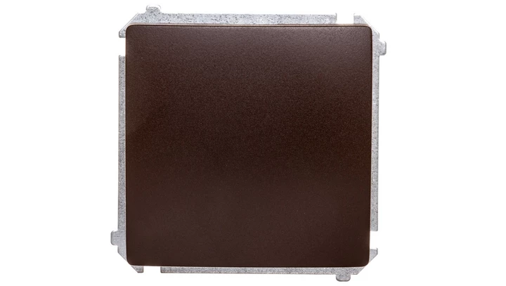 Simon Basic Łącznik jednobiegunowy bez ramki czekoladowy BMW1.01/47