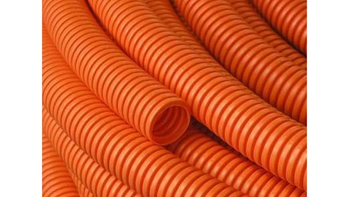 Rura karbowana 320N fi 20/15mm bezhalogenowa do zalewania betonem samoodkształcalna z pilotem i smarowaniem PV ECTP1220T /100m/