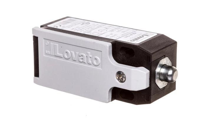 Wyłącznik krańcowy trzpień wciskany obudowa z tworzywa 1R 1Z zestyki migowe KBA1S11