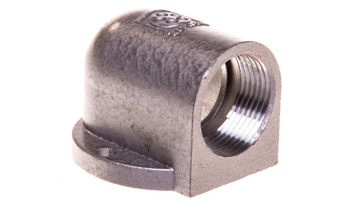 Dławnica kablowa kątowa kołnierzowa PG16 IP55 SKINDICHT SE 16 bez uszczelnienia 52024090 /10 szt./