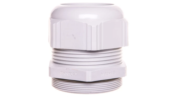 Dławnica kablowa bezhalogenowa M63 IP68 SKINTOP ST-HF-M 63x1,5 jasnoszara 53111477 /5szt./