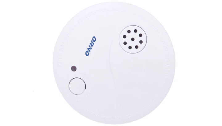 Czujnik dymu bateryjny 9V DC biały OR-DC-609