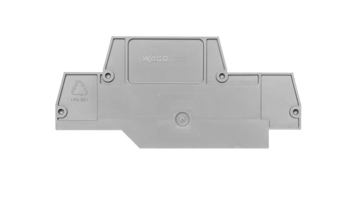 Ścianka końcowa / wewnętrzna szara 279-518 /25szt./