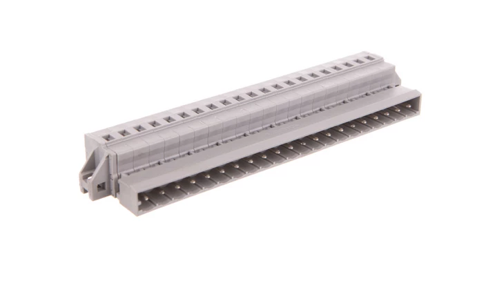 Wtyk MCS-MIDI Classic 21-biegunowy szary raster 5mm 231-621/019-000 /10szt./