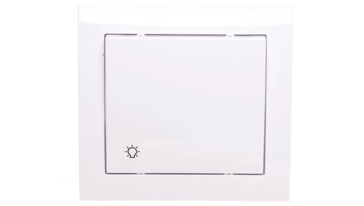 KIER Przycisk /światło/ biały ŁP-5W/00