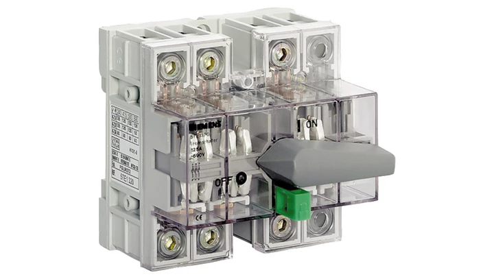 Rozłącznik obrotowy przezr. obudowa 160A 3-bieg do plombowania 5TE1330