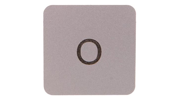 Etykieta samoprzylepna na obudowę22x22mm srebrna inskrypcja /O/ SIRIUS ACT 3SU1900-0AF81-0QA0 /10szt./