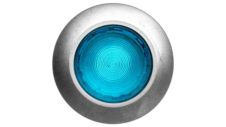 Lampka sygnalizacyjna 30mm niebieska płaska metal IP69k SIRIUS ACT 3SU1061-0JD50-0AA0