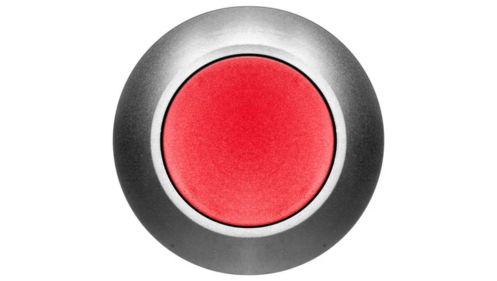 Napęd przycisku 30mm czerwony z samopowrotem metalowy matowy IP69k Sirius ACT 3SU1060-0JB20-0AA0