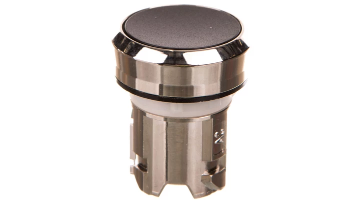Napęd przycisku 22mm czarny płaski bez samopowrotu metalowy IP69k SIRIUS ACT 3SU1050-0AA10-0AA0