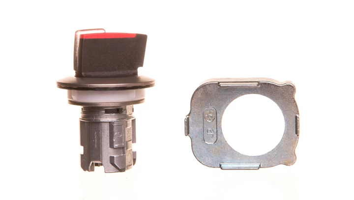 Napęd przełącznika 2 położeniowy O-I 30mm czerwony podświetlany bez samopowrotu metal mat IP69k Sirius ACT 3SU1062-2DF20-0AA0