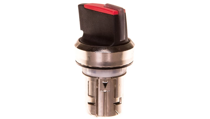 Napęd przełącznika 2 położeniowy O-I 22mm czerwony z podświetleniem z samopowrotem metal mat IP69k Sirius ACT 3SU1052-2BC20-0A