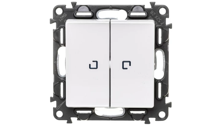 VALENA LIFE Łącznik świecznikowy z podświetleniem biały 752128